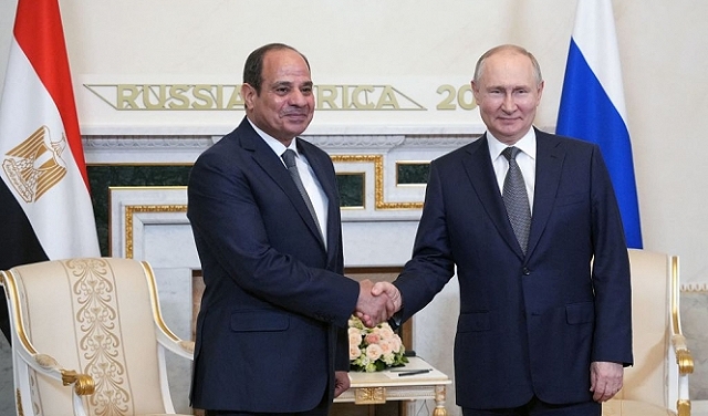 لقاء بين بوتين والسيسي محوره المحطة النووية في مصر