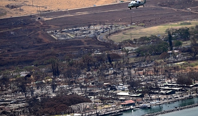 ألف و100 مفقود على الأقلّ بعد حرائق هاواي