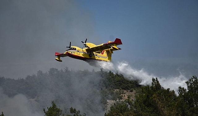 اليونان تكافح حرائق الغابات لليوم السادس على التوالي