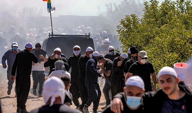 الشرطة الإسرائيلية غير مستعدة لاستئناف إقامة التوربينات بالجولان المحتل 
