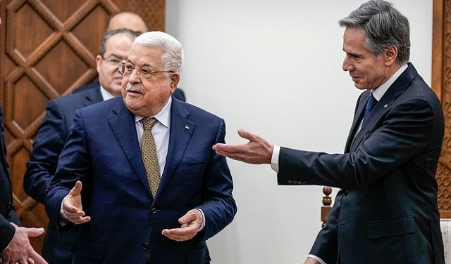 عباس يبحث مع بلينكن تعزيز العلاقات وعضوية الأمم المتحدة والمستجدات الفلسطينية