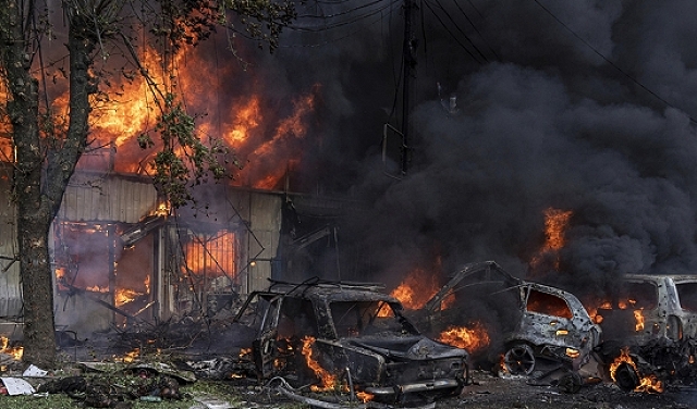 أوكرانيا: 16 قتيلا في قصف روسي على سوق