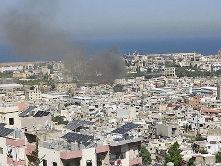 إصابة 5 عناصر بالجيش اللبنانيّ نتيجة الاشتباكات داخل مخيّم عين الحلوة