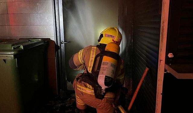 الطيرة: امرأة بحالة خطيرة إثر حريق في منزل