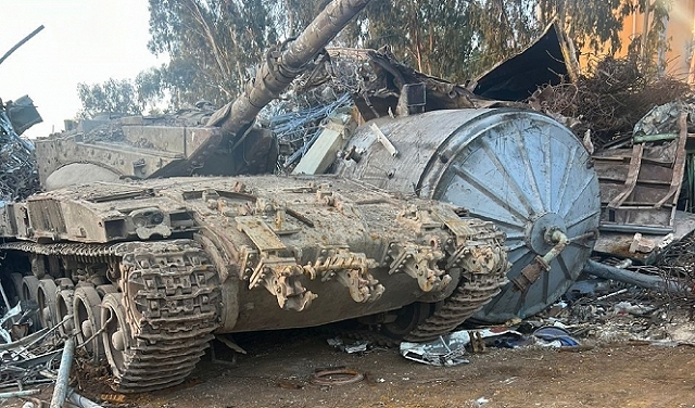 سرقة دبابة من قاعدة تدريب للجيش الإسرائيلي واعتقال مشتبهين