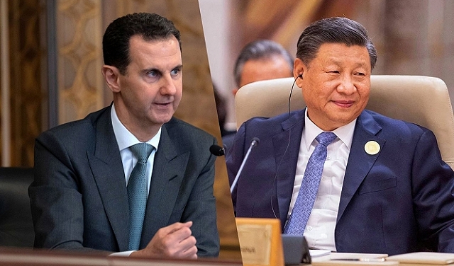الرئيس الصيني يجتمع بالأسد: رفع مستوى العلاقات إلى 