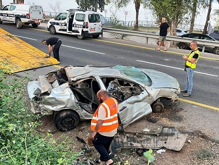 مصرع خالد ممدوح محاجنة من أم الفحم في حادث طرق