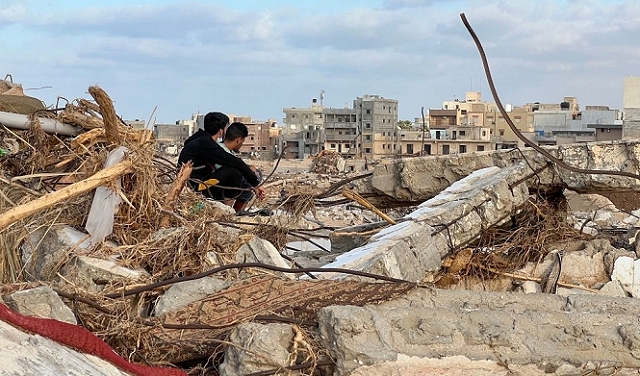ارتفاع حصيلة الضحايا الفلسطينيين بسبب فيضانات ليبيا إلى 64 قتيلا