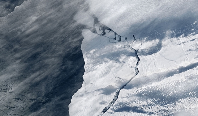 الجليد البحريّ في القطب الجنوبيّ في أدنى مستوياته السنويّة