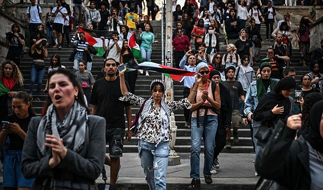 فرنسا تحظر تنظيم تظاهرات داعمة للفلسطينيين