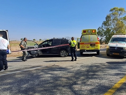 مصرع رجل وإصابة آخر في حادث طرق بمنطقة مرج ابن عامر