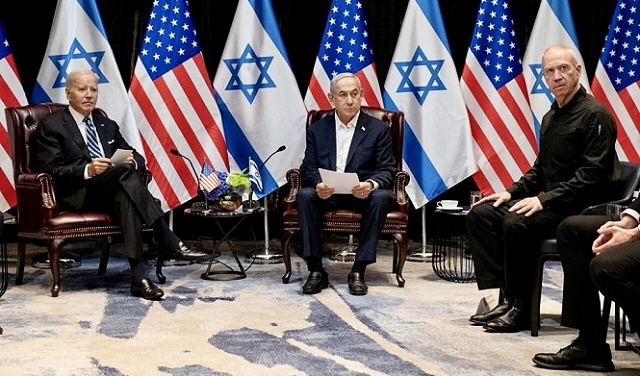 بايدن يحث نتنياهو على هدنة لثلاثة أيام لإطلاق سراح رهائن في غزة