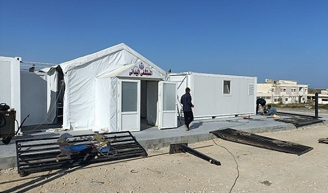 مستشفيات ميدانية تركية لغزة تصل ميناء العريش  