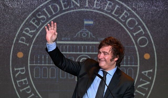 انتخاب خافيير ميلي رئيسا للأرجنتين