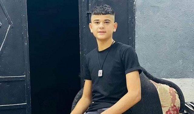استشهاد فتى (16 عاما) برصاص الاحتلال في بورين جنوب نابلس