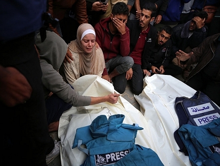 73 صحافيا استشهدوا بغارات للاحتلال منذ بدء الحرب على قطاع غزة