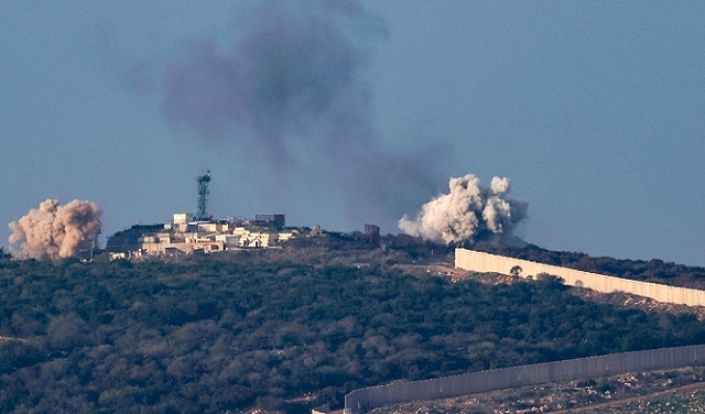 إطلاق قذائف نحو الجليل الأعلى ومواقع عسكرية.. إسرائيل تقصف في لبنان