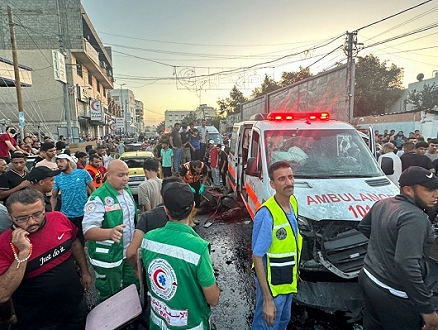 غزّة: انقطاع الاتصال بطواقم الهلال الأحمر الفلسطينيّ