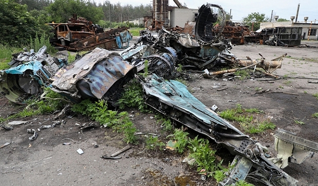 أوكرانيا تعلن إسقاط ثلاث طائرات مقاتلة روسية من طراز سو-34