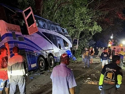 25 ضحية في حادث بين حافلة وشاحنة في ولاية باهيا البرازيلية