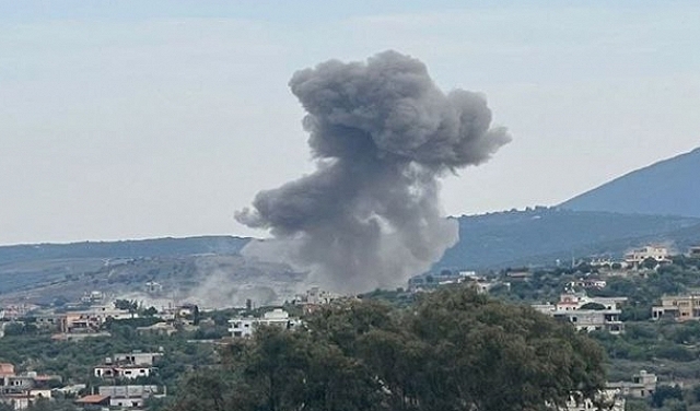 شهيد بقصف إسرائيلي جنوبي لبنان.. حزب الله يستهدف مواقع للاحتلال