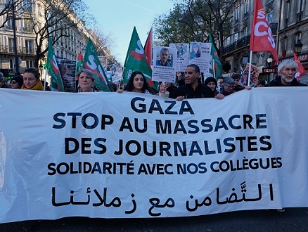 "مراسلون بلا حدود": الجنائية الدولية ستحقق بجرائم إسرائيل ضد الصحفيين