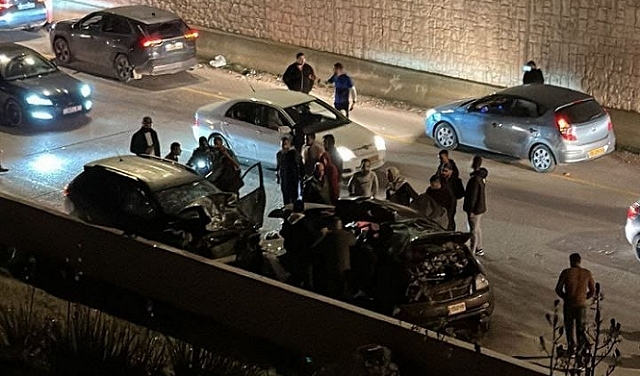 مصرع شابين وإصابات بينها خطيرة في حادث طرق قرب القدس
