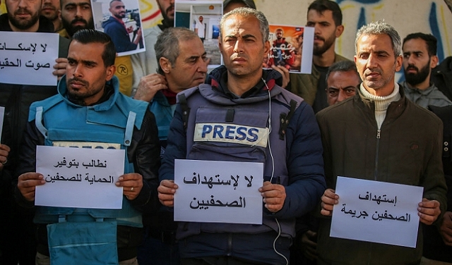 الحرب على غزة: ارتفاع عدد الشهداء الصحافيين إلى 122
