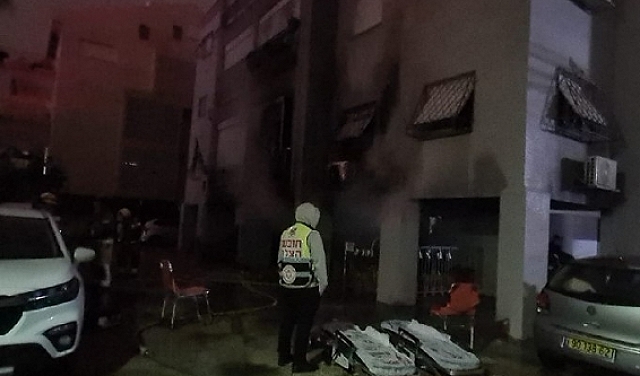 إصابة خطيرة لرجل إثر حريق بشقة سكنية في حيفا
