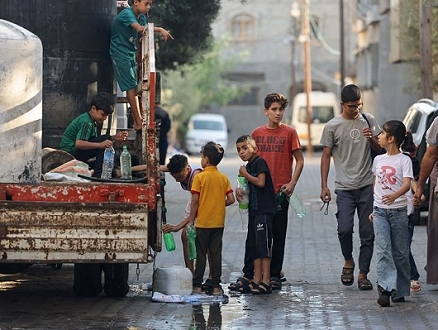 شاحنة عبد الغفور... أمل ظمأى شمالي غزة