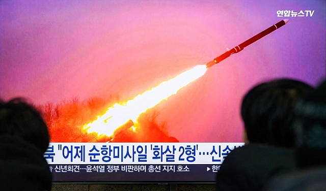 كوريا الشمالية تطلق صواريخ كروز عديدة قبالة سواحلها الشرقية  