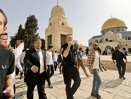 بن غفير يواصل مساعيه لتقييد الصلاة في المسجد الأقصى خلال رمضان
