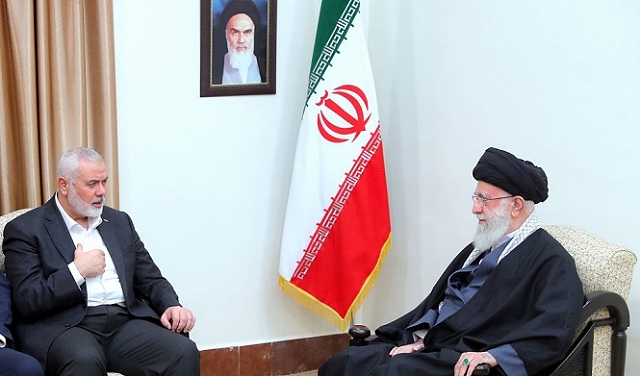 هنيّة خلال لقائه الرئيس الإيرانيّ: الاحتلال لن يفرض معادلاته لا بالحرب ولا بالسياسة