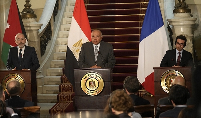فرنسا ومصر والأردن تدعو إلى وقف الحرب على غزة وتحذر من تداعيات الوضع الإنساني