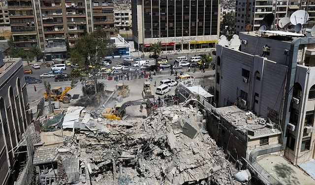 ارتفاع حصيلة قتلى العدوان الإسرائيلي على قنصلية إيران في دمشق إلى 13 قتيلا 