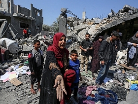 الحرب على غزة: غارات على رفح واشتباكات بالنصيرات