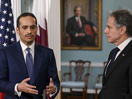 قطر تبحث مع واشنطن خفض التصعيد بالمنطقة وإنهاء الحرب على غزة