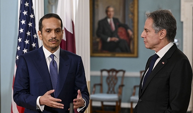 قطر تبحث مع واشنطن خفض التصعيد بالمنطقة وإنهاء الحرب على غزة