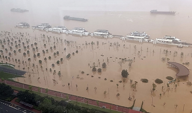 الفيضانات تضرب جنوب الصين: 11 مفقودًا وإجلاء عشرات آلاف السكّان