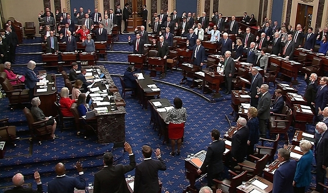 مجلس الشيوخ الأميركي يصدق على المساعدات العسكرية لإسرائيل وأوكرانيا وتايوان