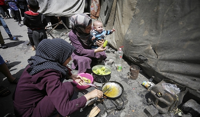إسرائيل تمنع الغاز.. نفايات غزة تطهو الطعام وتدمر الصحة