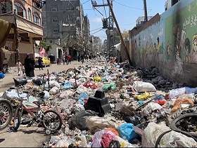 النفايات.. قاتل صامت يتربص بأهالي قطاع غزة