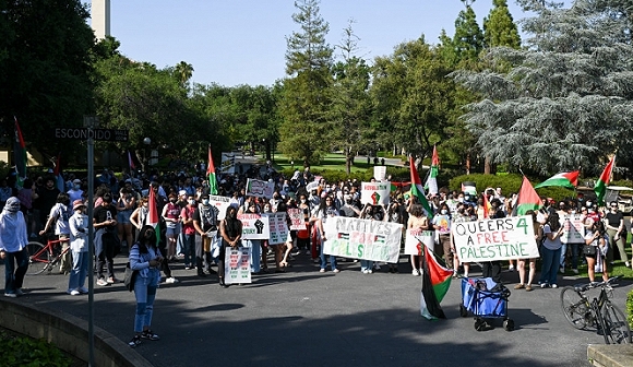 الشرطة الأميركيّة تعتقل طلّابًا مؤيّدين لفلسطين في جامعة كاليفورنيا