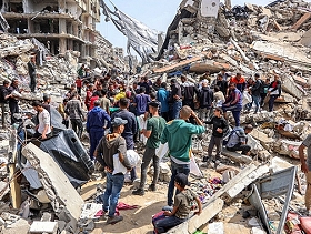 الحرب على غزة: شهداء بغارات على وسط القطاع ورفح
