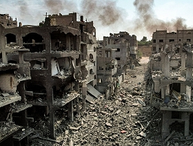 عبّاس: إسرائيل دمرت 75% من غزة والوضع مؤسف للغاية
