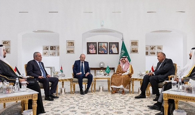 اجتماع عربي سداسي في السعودية يطالب بوقف فوري لإطلاق النار في غزة
