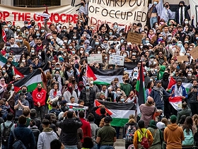 جامعات أخرى تنضم للمظاهرات المتضامنة مع فلسطين في أوروبا