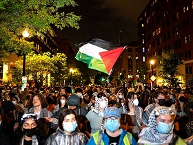  الاحتجاجات الطلابية حولت فلسطين إلى قضية أميركية داخلية