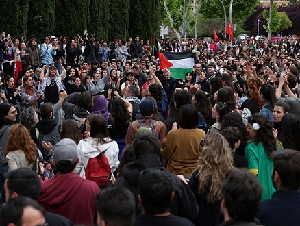 تواصل الاحتجاجات المطالبة بوقف الحرب على غزة في جامعات أوروبية
