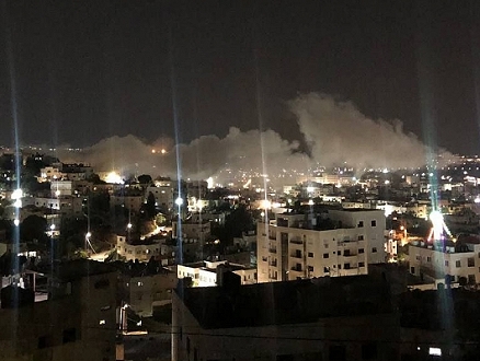مخيم جنين: شهيد وإصابات جراء قصف إسرائيلي بواسطة طائرة حربية